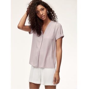 Aritzia Wilfred Nobel button down blouse